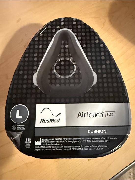 ResMed Other - ResMed AirTouch F20 Foam Cushion - Black and Gray